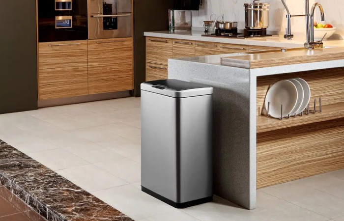 Сенсорное ведро мусорное автоматическое — обзор сенсорное мусорное ведро | apptoday.ru