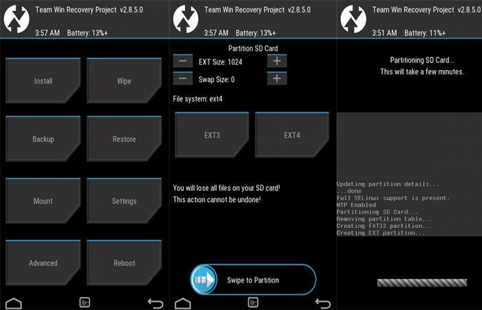 android как перенести приложение на sd карту Recovery | apptoday.ru