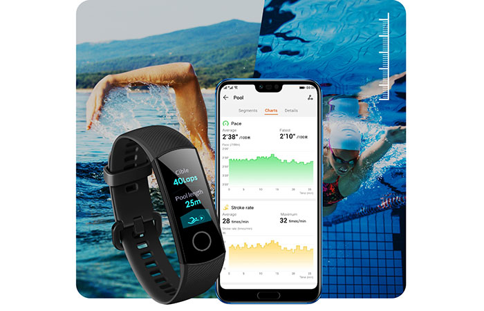 умный браслет huawei honor band 4 влагозащита