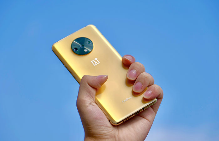 oneplus 7t золотой | apptoday.ru