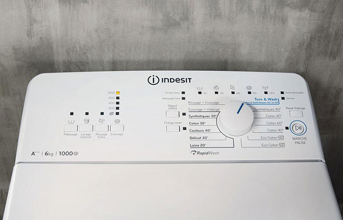 вертикальная стиральная машина какая лучше Indesit BTW A 61052 | apptoday.ru