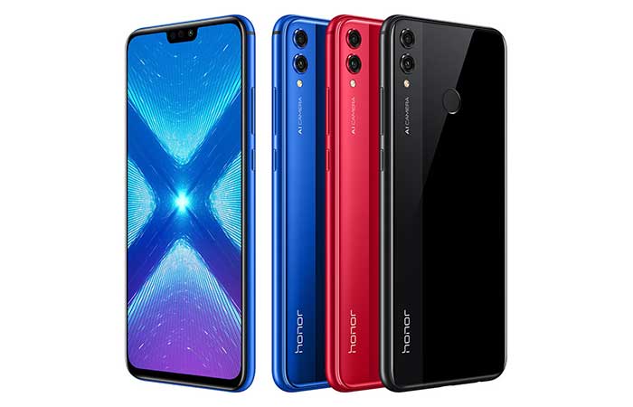 лучшие смартфоны с хорошей камерой и батареей до 15000 Honor 8X 4/64GB