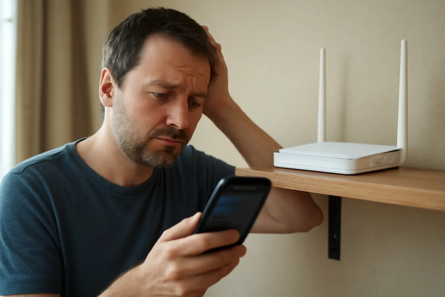 Почему телефон не видит Wi-Fi от роутера дома