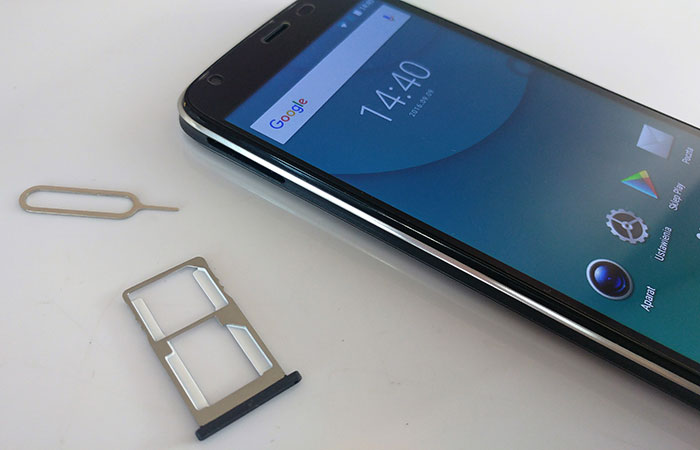 телефон doogee t6 pro слот для сим карты